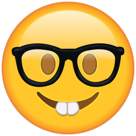 Nerd with Glasses Emoji 2a8485bc f136 4156 9af6 297d8522d8d1 large
