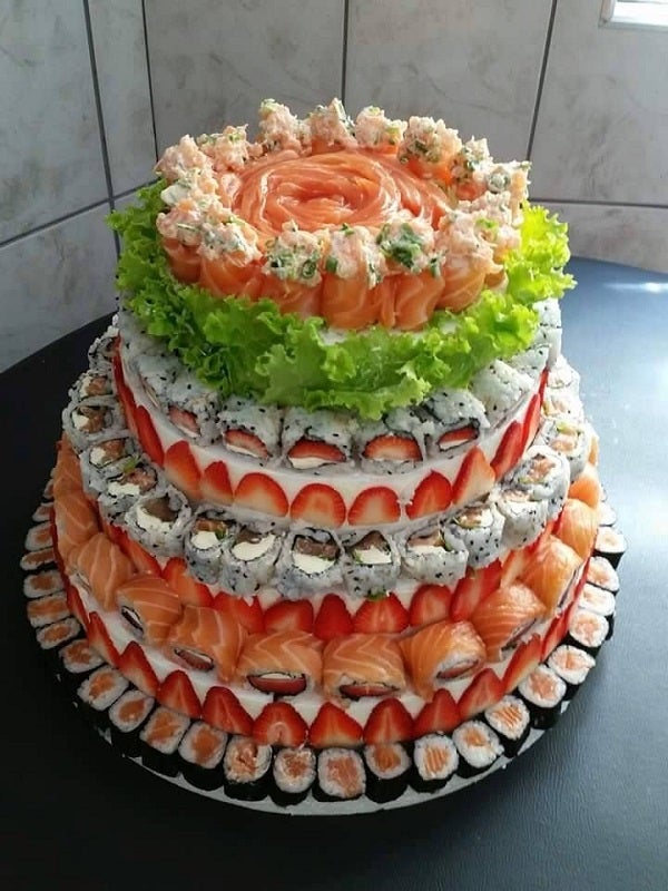 Sushi Cake 1