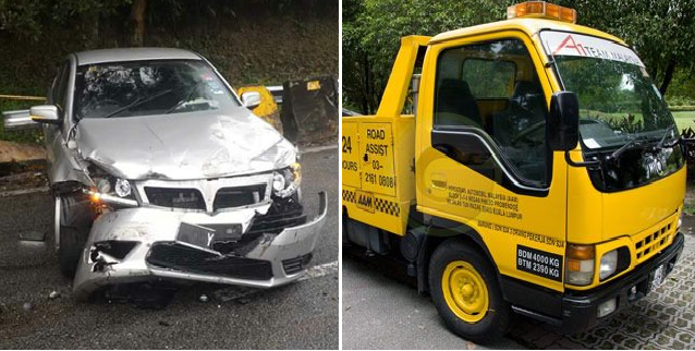 Tow Truck Guy Pours Oil On Road To Create Accidents World Of Buzz 11