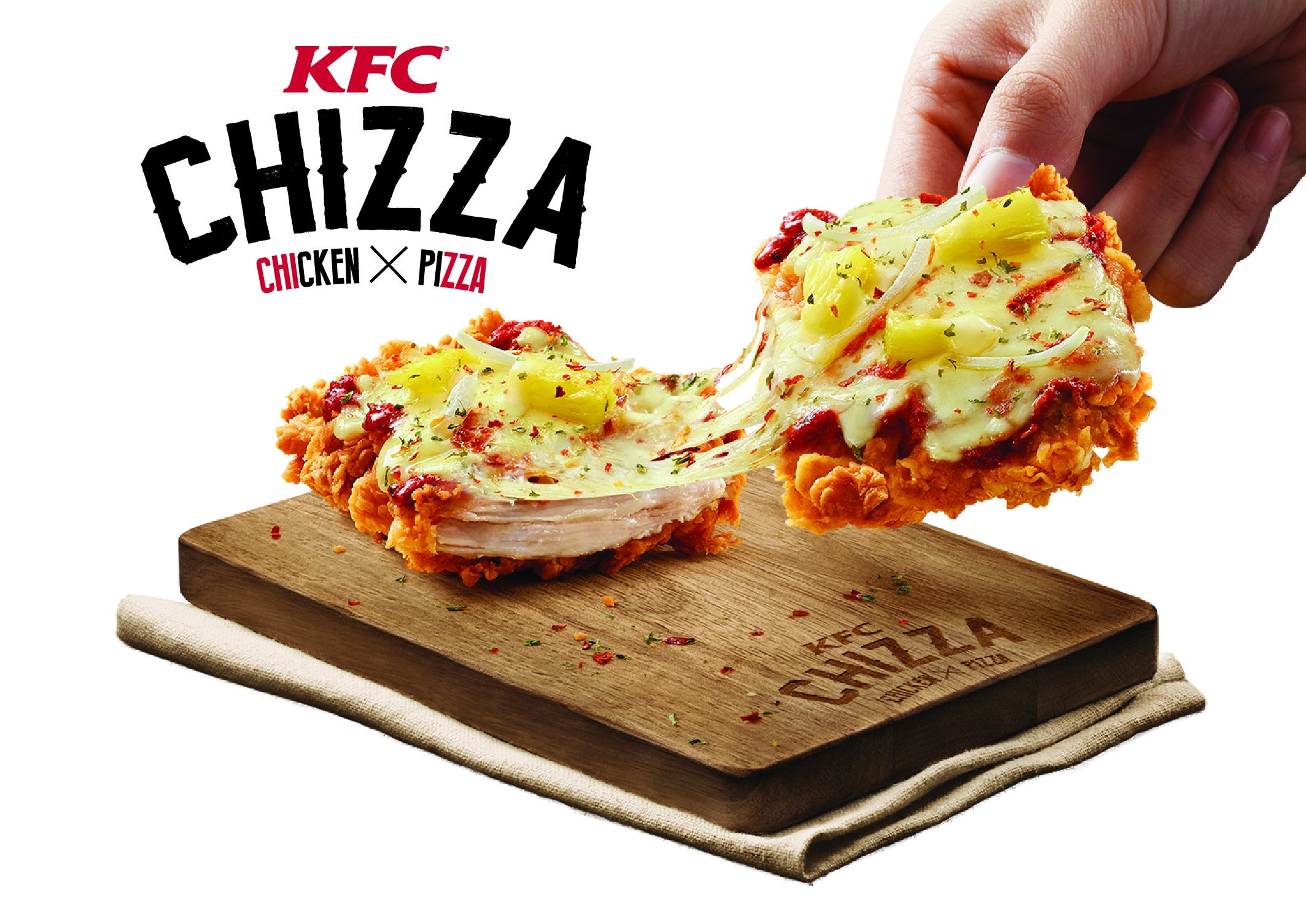 2 Kfc Chizza A La Carte