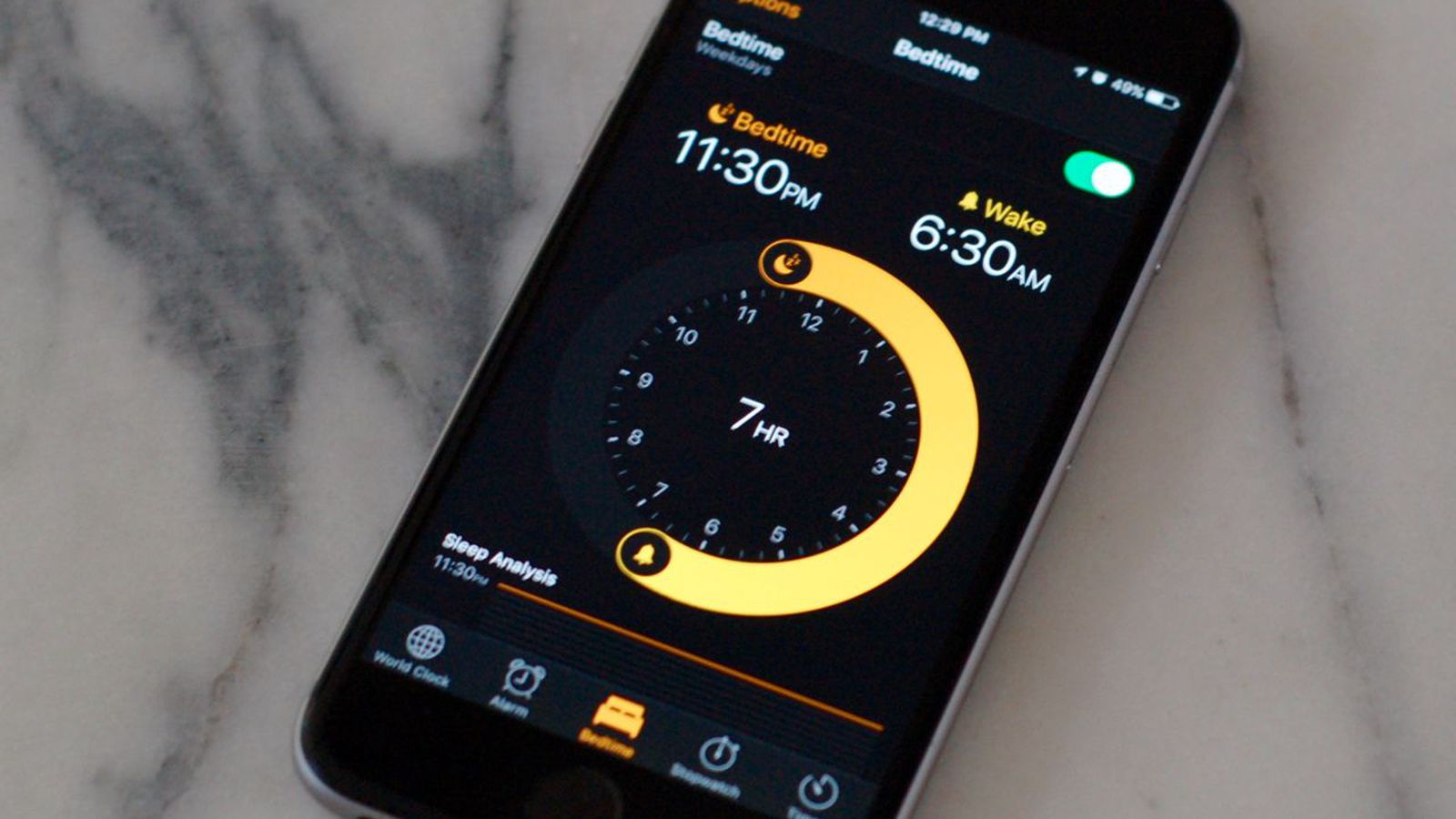Bedtime Alarm Ios 10