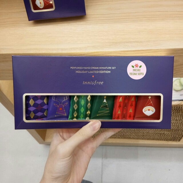 Innisfree Perfumed Hand Cream Miniature Set Holiday Limited Edition Christmas 1510912065 79A97E9E