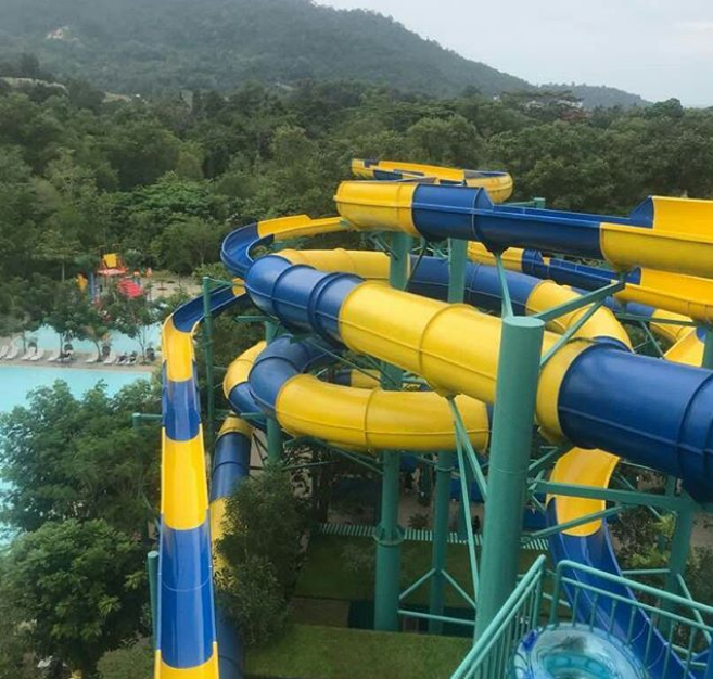 This Theme Park In Penang Is Building The Worlds Longest Water Slide World Of Buzz 2