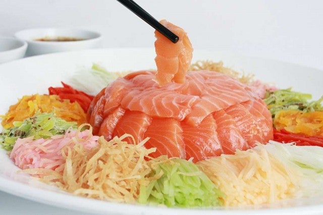 Celebrate The Chinese New Year At Golden Village With Salmon Yee Sang Photo 1