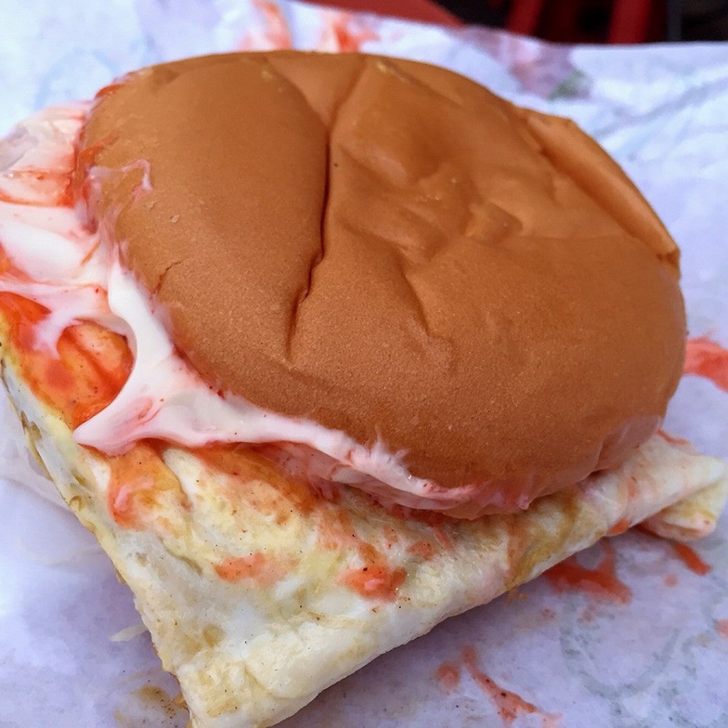 Gerai Nasi Lemak N Burger Special Chicken Burger