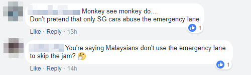 Comment Msian Also Use Emergency Lane