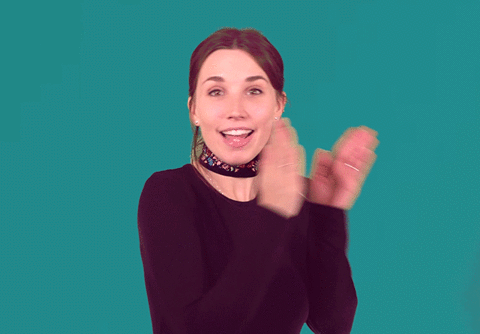 Clapping Yes Gif By Shaed Downsized Large
