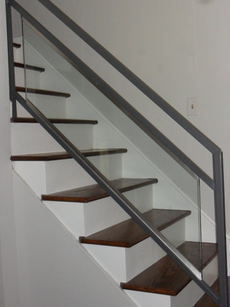 Metal Stair Handrail Install Your Best Stair Handrail Home Steel Metal Stair Railing Metal Stair Railing