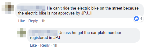 Comment Motorized Scooter Not Approved By Jpj