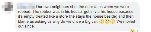 Comment Neighbor Prob