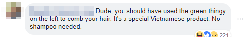 Comment Wash Hair 2