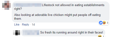Comment Fresh Chicken