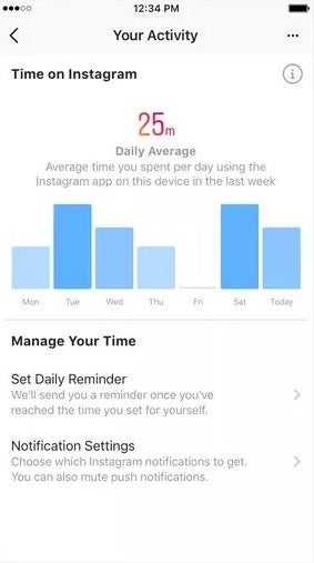 Instagram Your Activity 1