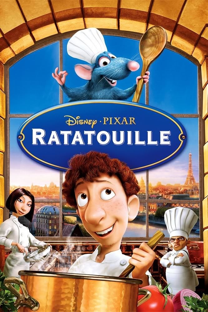 Disney and Pixars Ratatouille iTunes Movie Poster