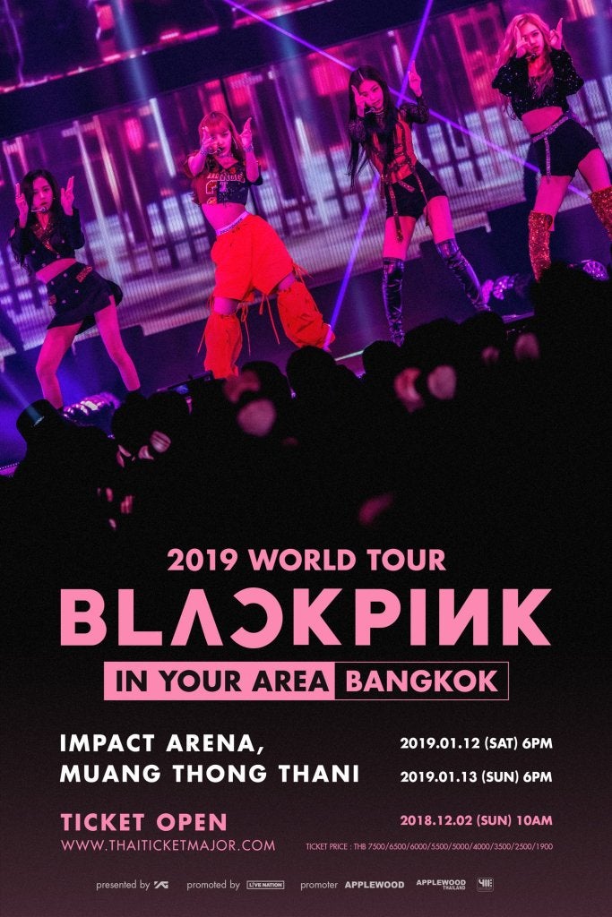 1 Blackpink Concert Bangkok Thailand 2019
