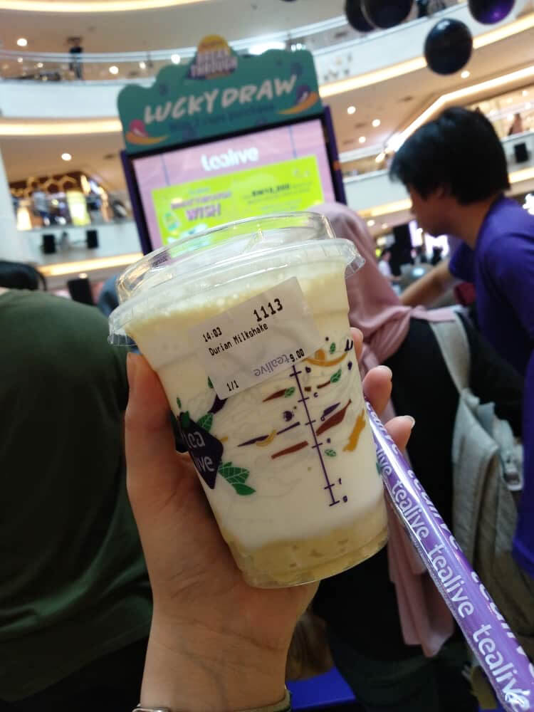 Durian milkshake Edited