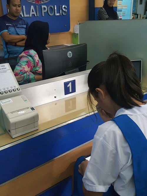 20190625Cmkfb63C Pelajar Panggil Cikgu Ahgua