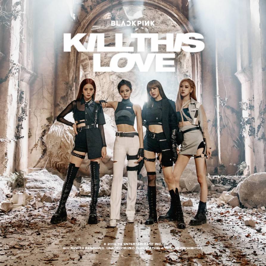 Blackpink Kill This Love Album Cover By Lealbum Dd3Xh53 Pre