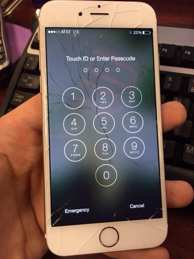 Iphone 6 Plus Cracked Screen Repair Lcd Fix Broken Replace Miami Aventura Phone Techs 768X1024