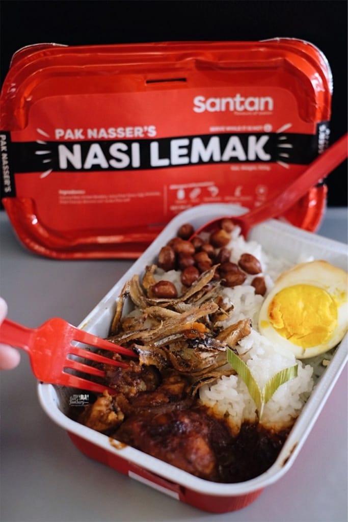 Nasi Lemak Pak Nassers By Airasias Santan Meal By Myfunfoodiary