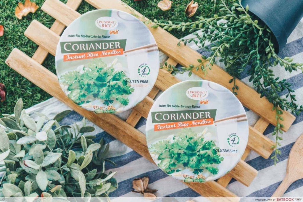 Coriander Instant Noodle Flatlay 1024x683