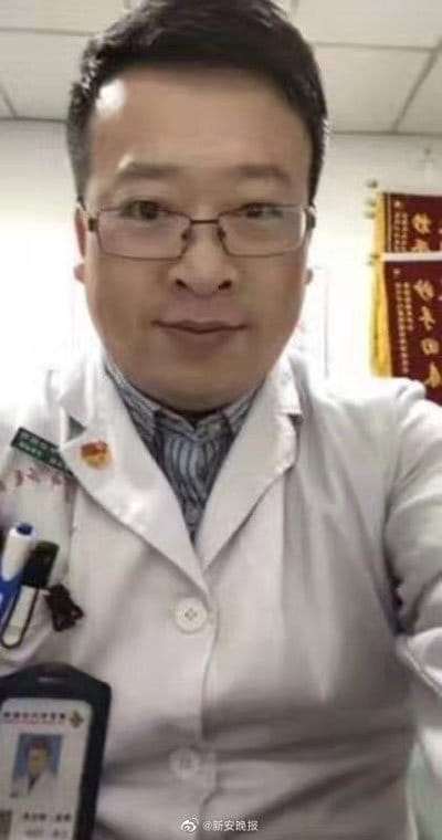 20200207Cpkk19G Wuhan Coronavirus Doctor Dies