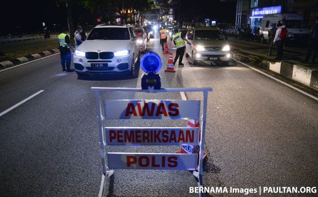 Police roadblock polis Bernama 1 630x390 1