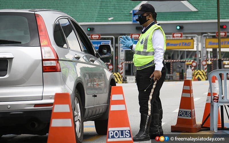 Roadblock Jalan Duta Toll Pdrm Moc Covid 19 Fmt 2