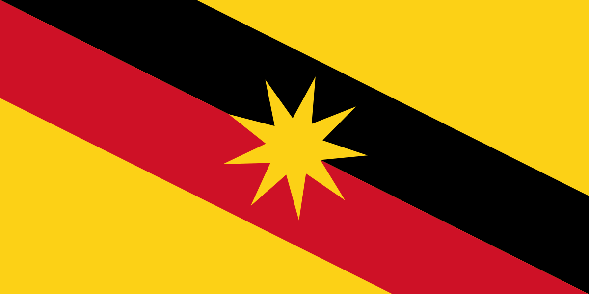 1200Px Flag Of Sarawak.svg