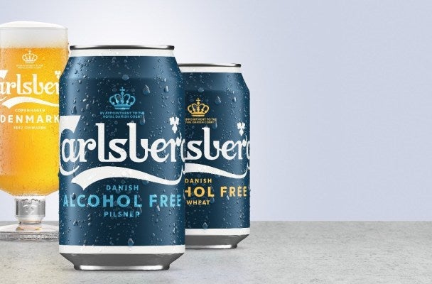 Carlsberg Alcohol Free beer range