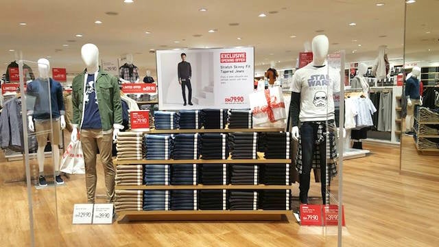 Uniqlo Malaysia Ipoh Parade