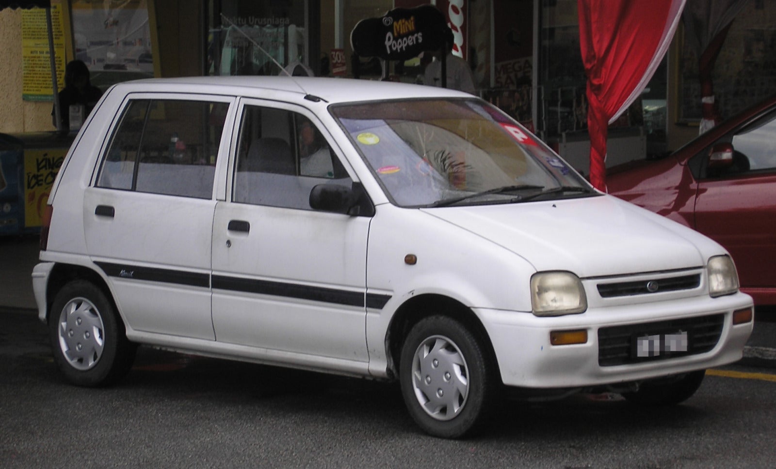 Perodua Kancil First Generation Front Kuala Lumpur