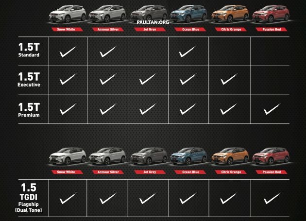 Proton X50 Colour options 630x455 1