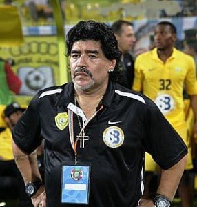 300Px Maradona At 2012 Gcc Champions League Final 1354017074