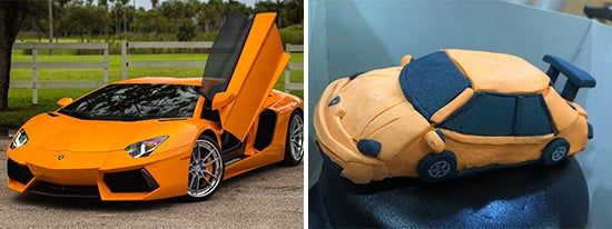 Lambo Cake