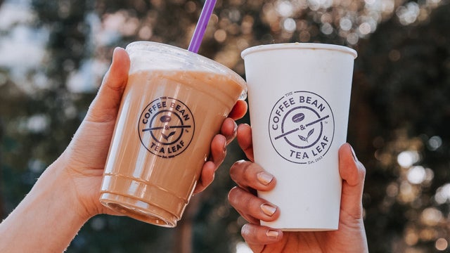 coffee bean tea leaf delivery takeout drive thru
