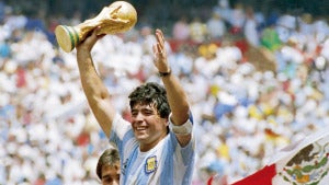 diego maradona argentina