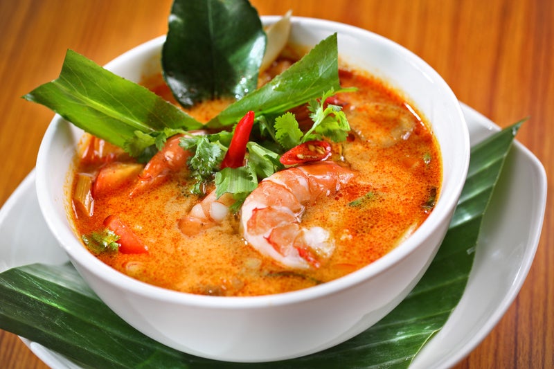 thai tom yum milky soup 1