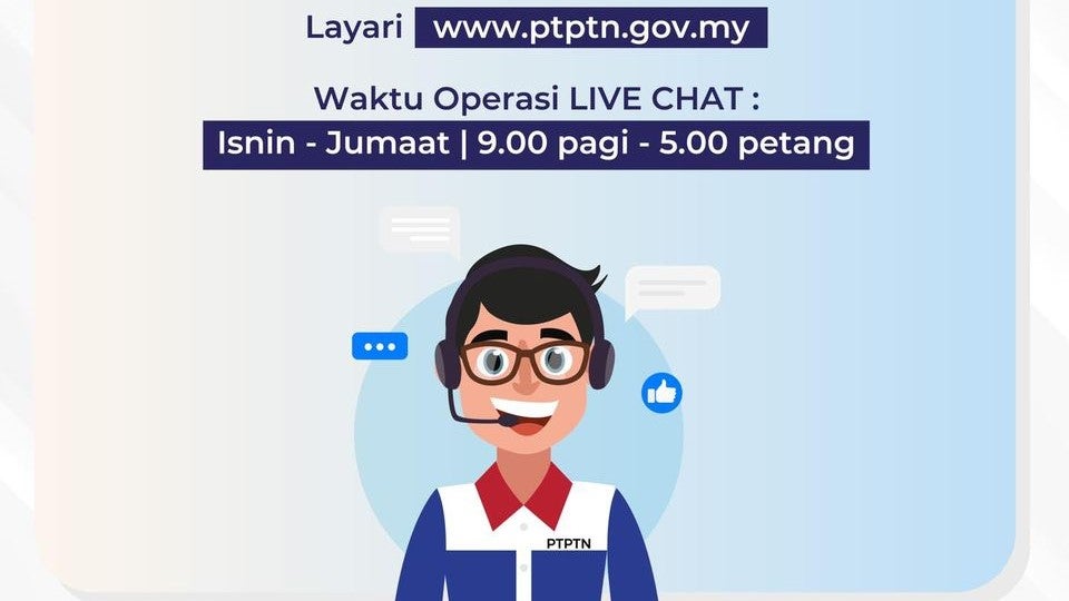 PTPTN Live chat