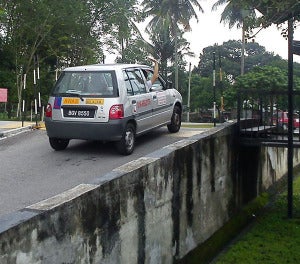 mendaki bukit ujian jpj