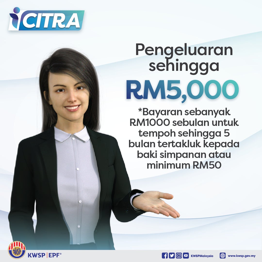 icitra公积金提款最多rm5000