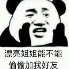 漂亮姐姐能不能加我好友