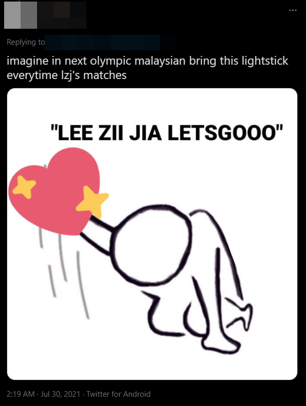 C Lee Zii Jia fandom and lightstick 10