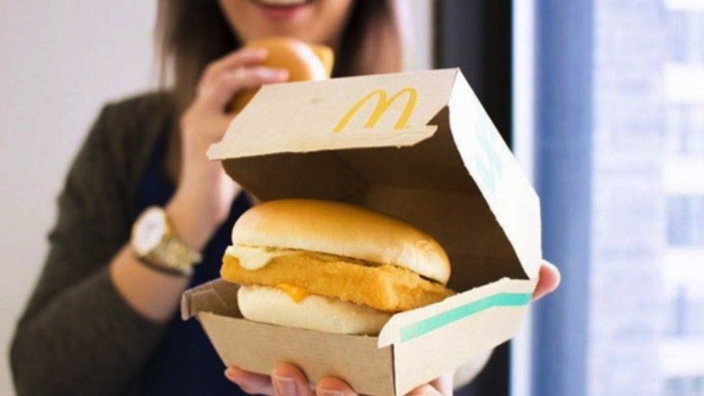 Filet O Fish with half slice of cheese 2