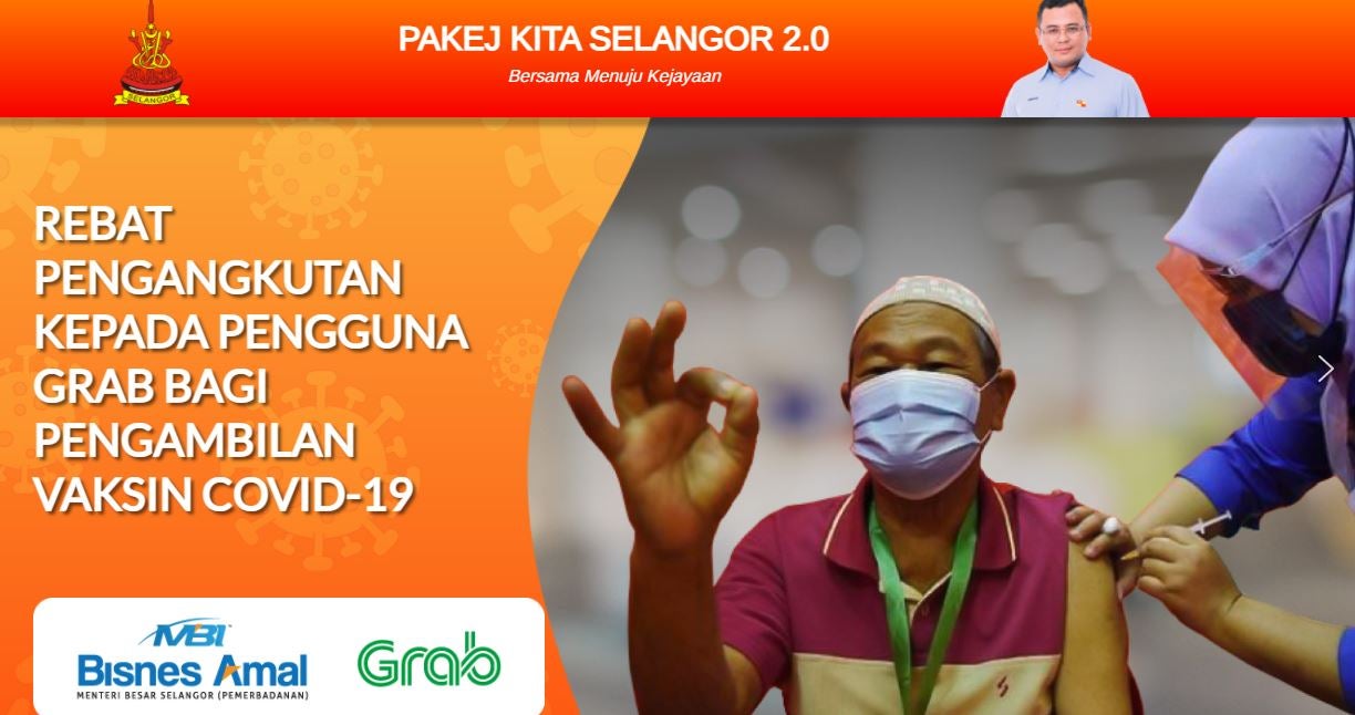 pakej selangor grab