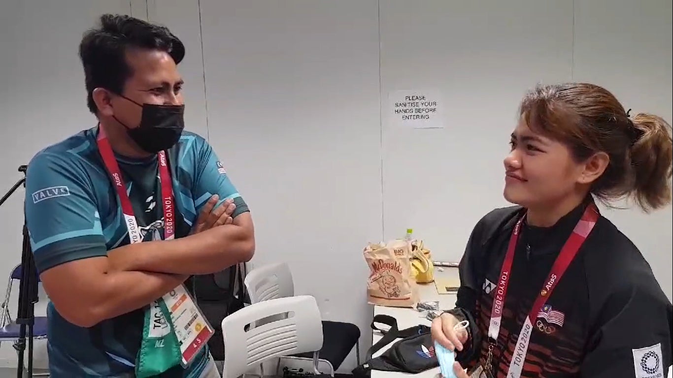 Nur Dhabitah Sabri Speaks Mandarin To Astro Arena Reporter Adam Zamri 4