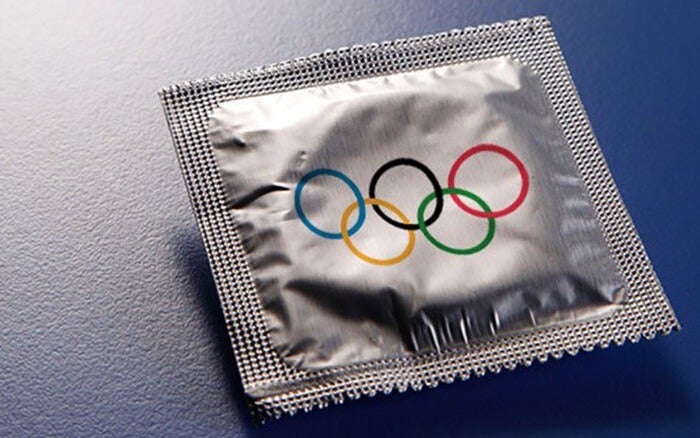 Olympics condom