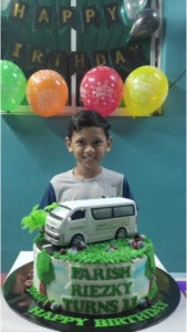 Boy With Birthday Cake