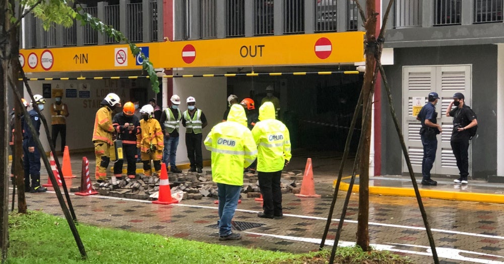 Bukit Batok West Explode Manhole