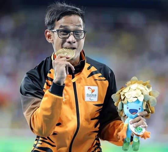 Malaysian Paralympic Gold Metal 2